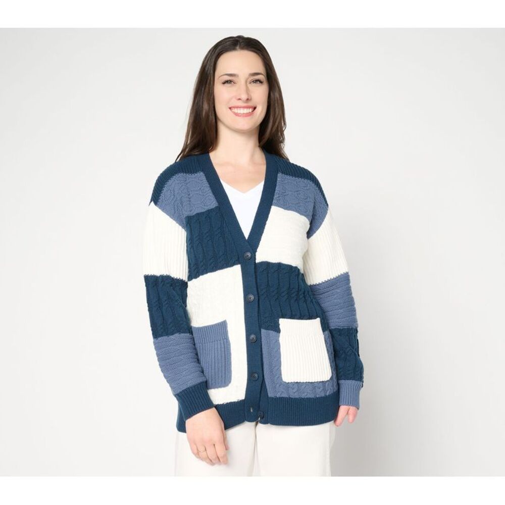 LEGO Women's Top Sweater Sz XL Make Your Selection: LOGO by Lori Blue A712452